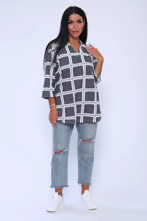 Туника 37094 клетка последний размер