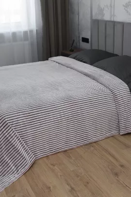 Вертикаль(герань) плед велсофт