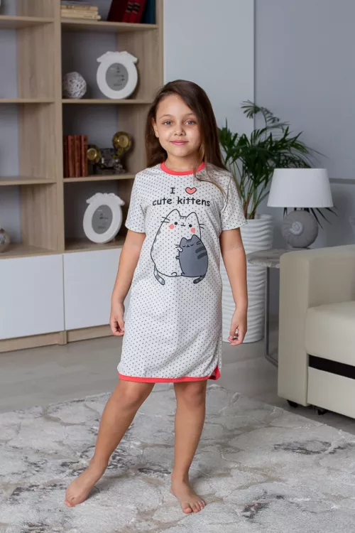 Сорочка детская Пушок бежевый последний размер