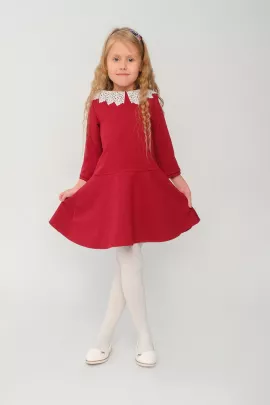 Платье Элиза бордовый