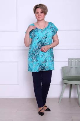 Туника Канди Лео бирюза последний размер
