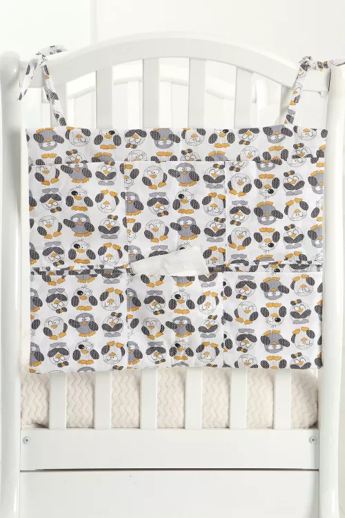 Органайзер на детскую кроватку арт.ККР/пингвины