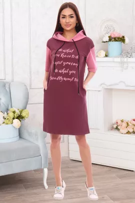 Бритни (марсала) туника