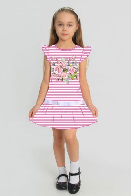 Платье детское Флоранс розовый последний размер
