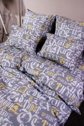 КПБ Графика поплин 2 с Евро