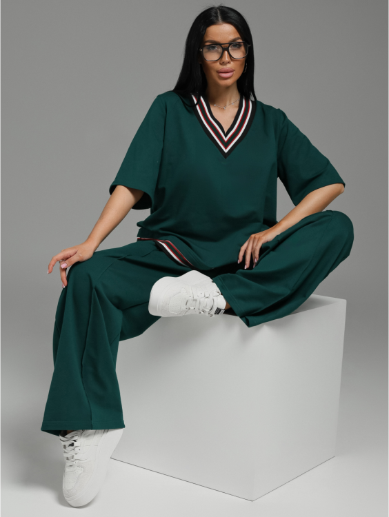 Сити костюм женский (изумруд)