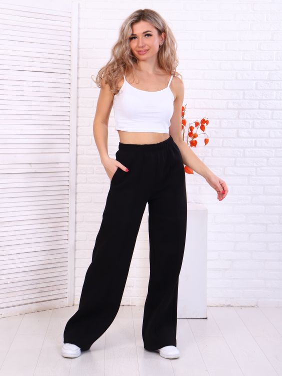 *Брюки женские Ф-8-013 (черный)