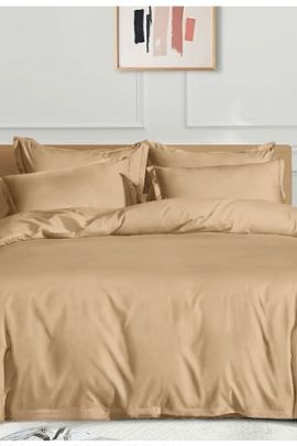 Постельное белье поплин гладкокрашенный - Слоновая кость