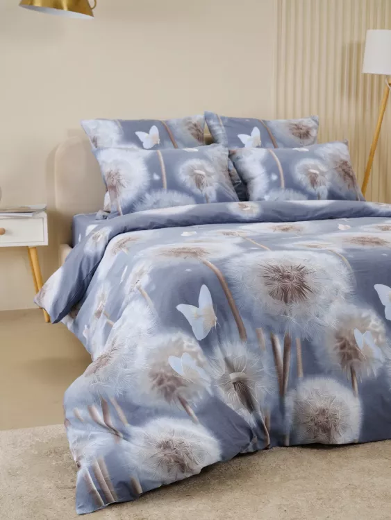 Пододеяльник бязь люкс на молнии - Одуванчики