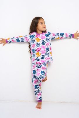 Лапуля - детская пижама теплая