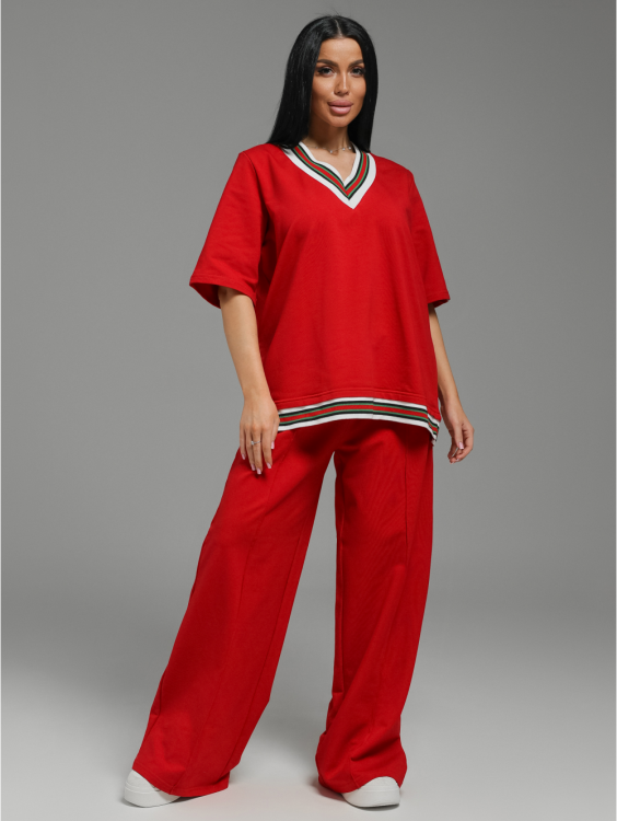 Сити костюм женский (алый)