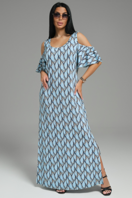 Ялта платье женское (небесный)