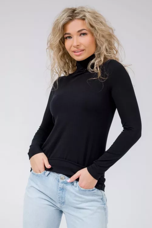 Водолазка 0263-11 черный последний размер