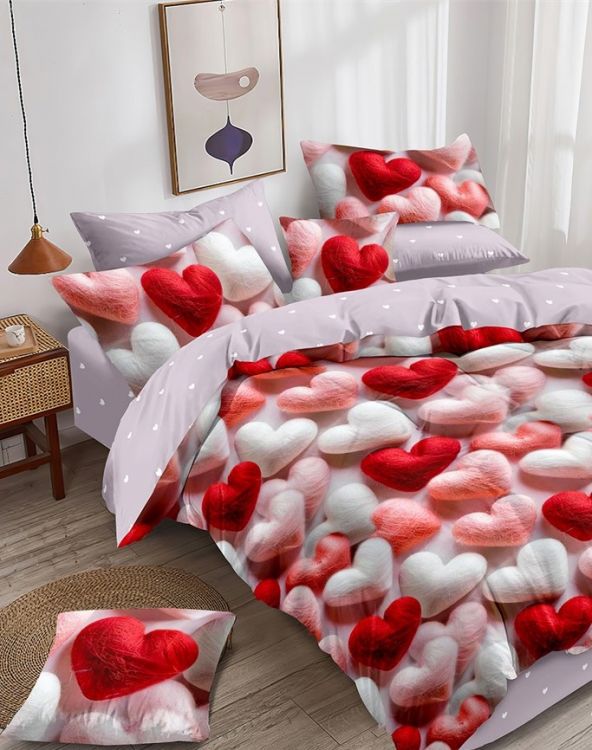 Постельное белье поплин люкс - Мягкое сердце