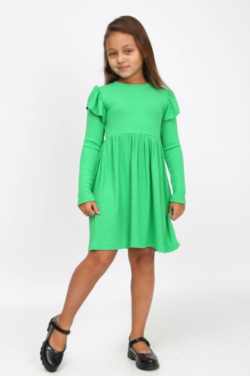Платье детское Гуля зеленый последний размер