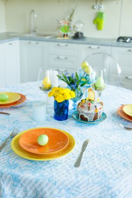 Скатерть Мари Санна Цветы 150*200