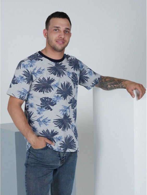 Майами футболка мужская (серый)