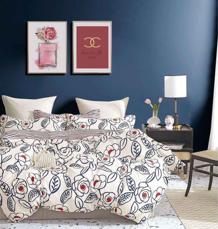 Постельное белье поплин эксклюзив на молнии - Мари