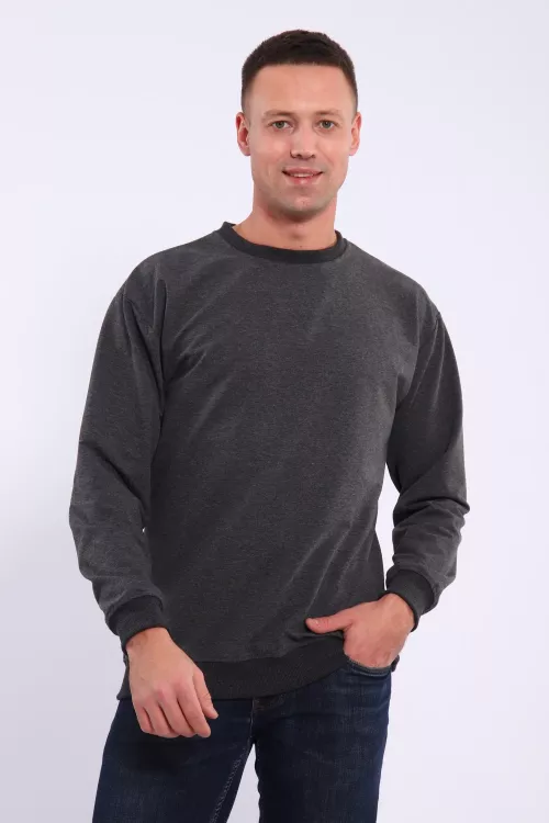 Лонгслив мужской футер двухнитка, Арт. 810