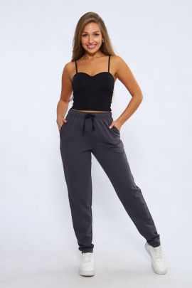 Брюки женские 8-045б (графит)