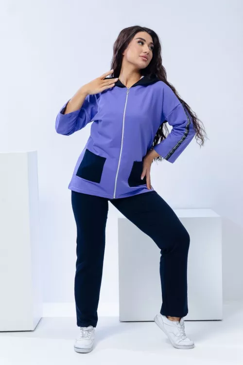 Костюм Триумф-1 светло-фиолетовый последний размер