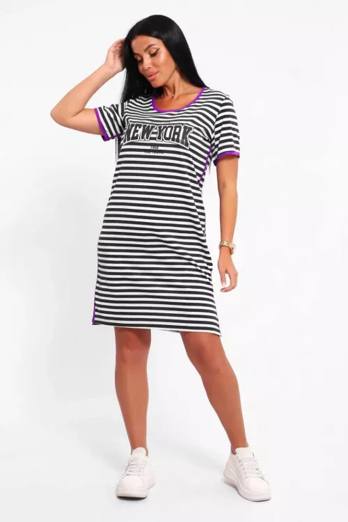 Туника 623931 полоска последний размер