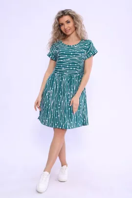 Платье 13198 зеленый последний размер