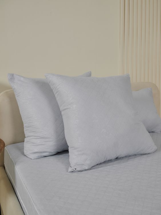 Комплект подушек для сна - Светлый серый