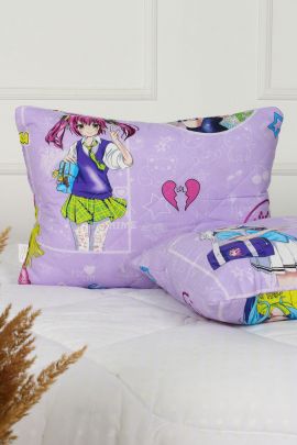 Подушка детская из поплина 50x70 - Аниме