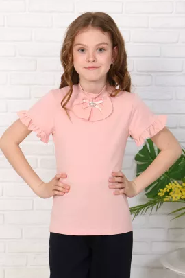 Сентябрина короткий рукав блузка детская