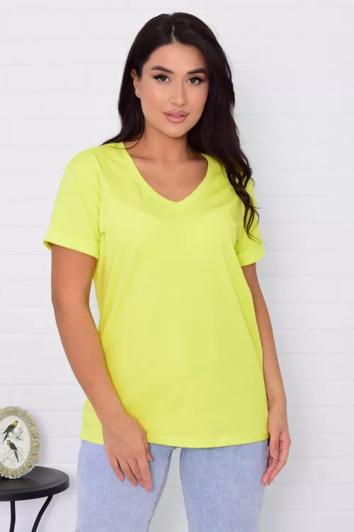 Футболка Ася лимон последний размер