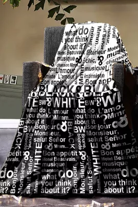 Плед Аэро Софт PAVLine Black&White