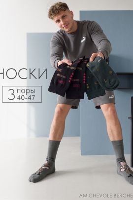 Носки мужские Армия (набор 3 пары)