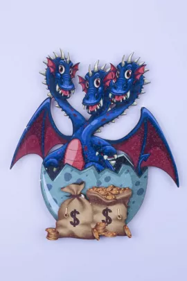 Ключница GL1212 деревянная последний размер