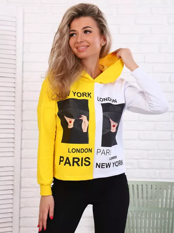 Мэри толстовка укороченная