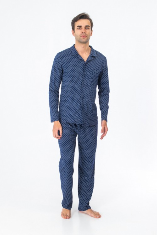 Пижама мужская синий последний размер