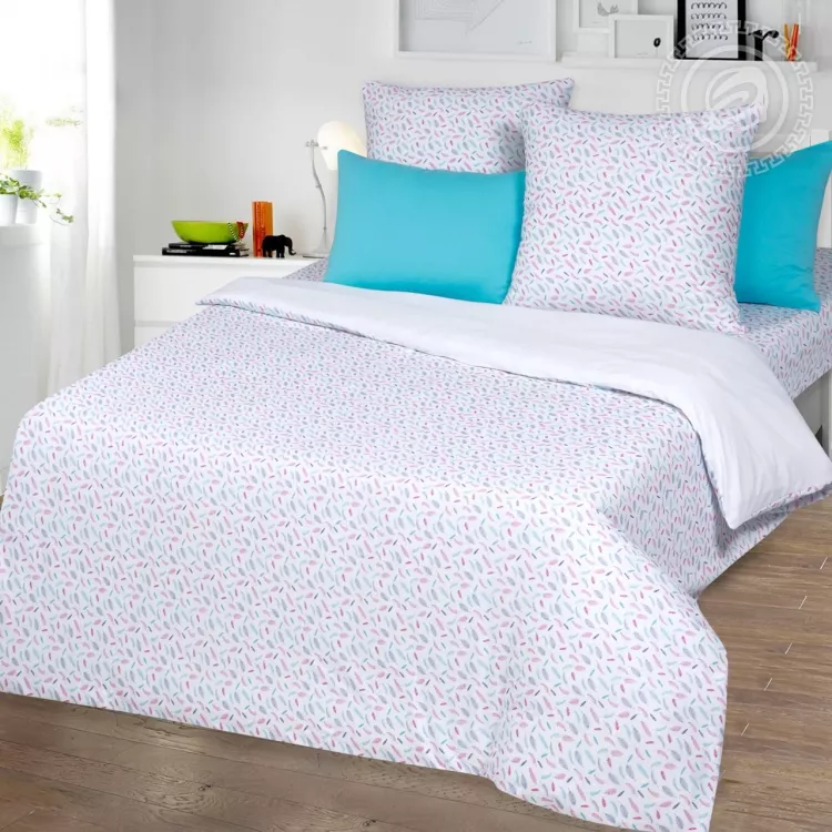 Пододеяльник трикотажный на молнии Перышко 263 200х215 263