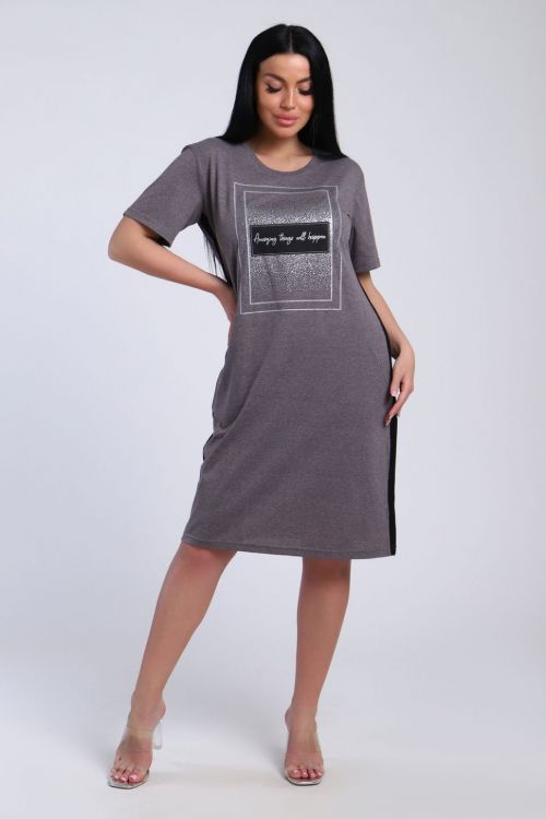 Туника 76179 серый последний размер Туника 76179 серый последний размер