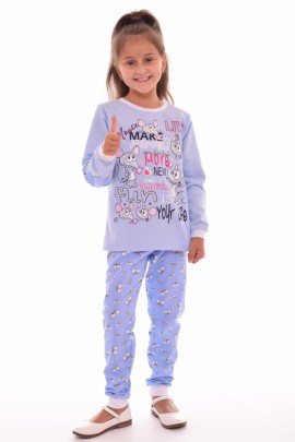 Пижама детская 7-159а (голубой)