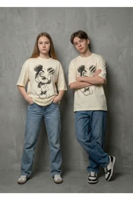 Футболка для подростка oversize 51411