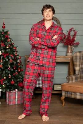 Пижама мужская AW20MW321A Saint-Moritz красный последний размер