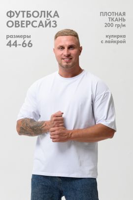 Футболка оверсайз мужская 14414/1