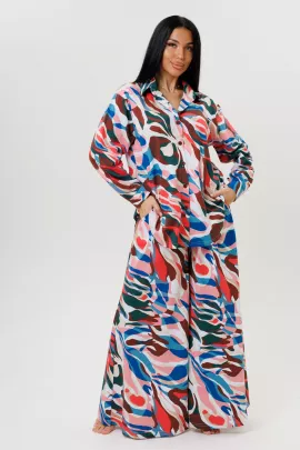 Костюм женский с брюками 661006