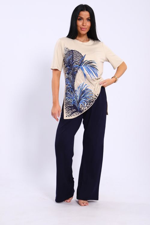 Костюм женский с брюками 694462