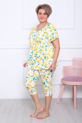Пижама Марта Лимоны