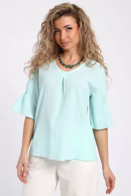 Блузка 32735 ментол последний размер