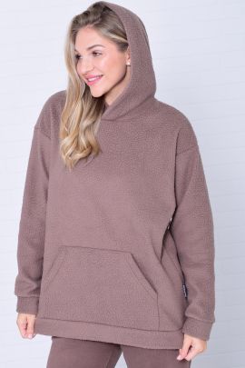 Толстовка базовая 6-218в (мокко)