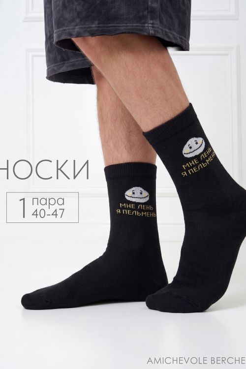 Носки мужские Лень-пельмень