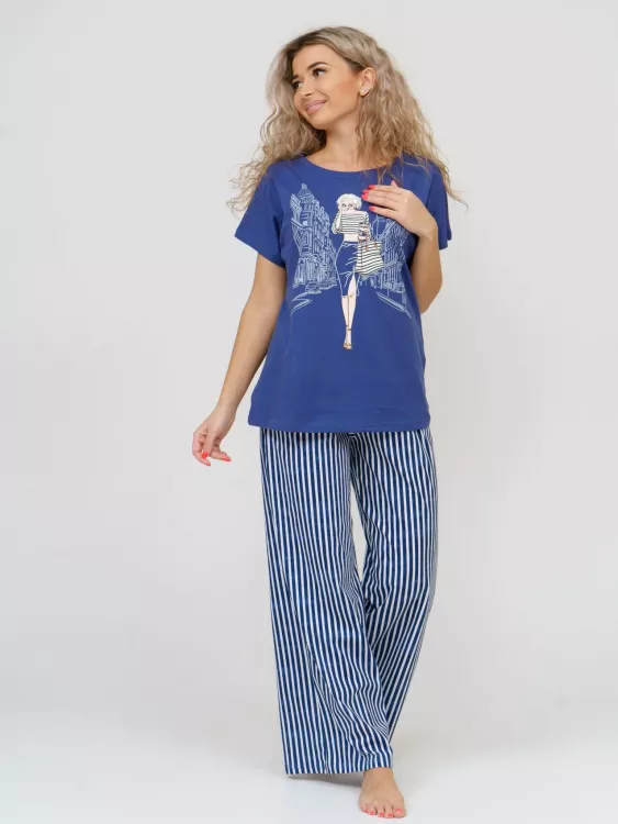 Костюм женский Нур (синий)