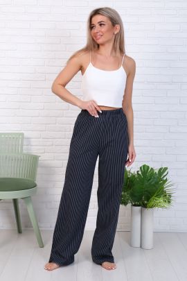 Брюки женские 8-044м (графит) Монстера